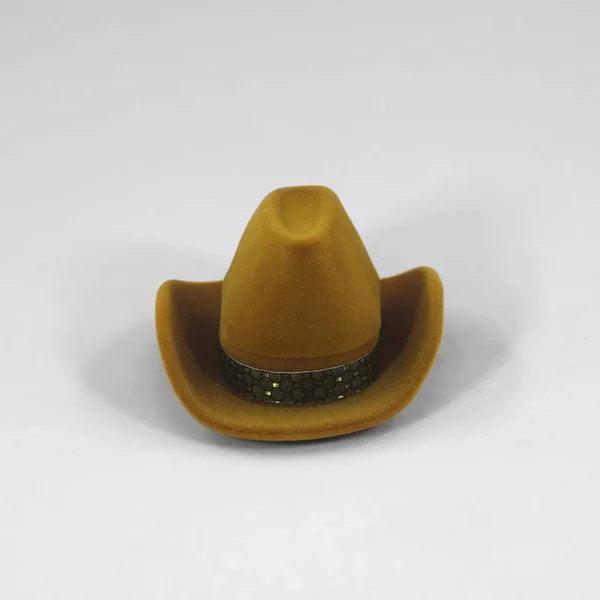Silver Haven's Cowboy Hat Necklace Box