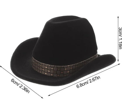 Silver Haven's Cowboy Hat Necklace Box